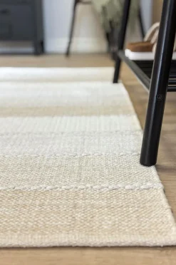 Sale KM Home Bomuldstæppe Båstad Creme