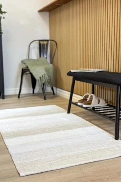 Sale KM Home Bomuldstæppe Båstad Creme