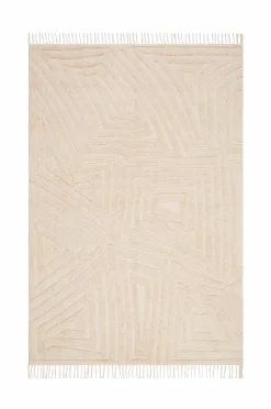 Clearance KM Home Bomuldstæppe Marocko Creme