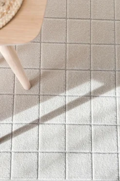 Sale KM Home Fladvævet tæppe Hawaii Creme