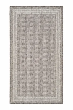 Sale KM Home Glatvævet Madrid Mørkt linned