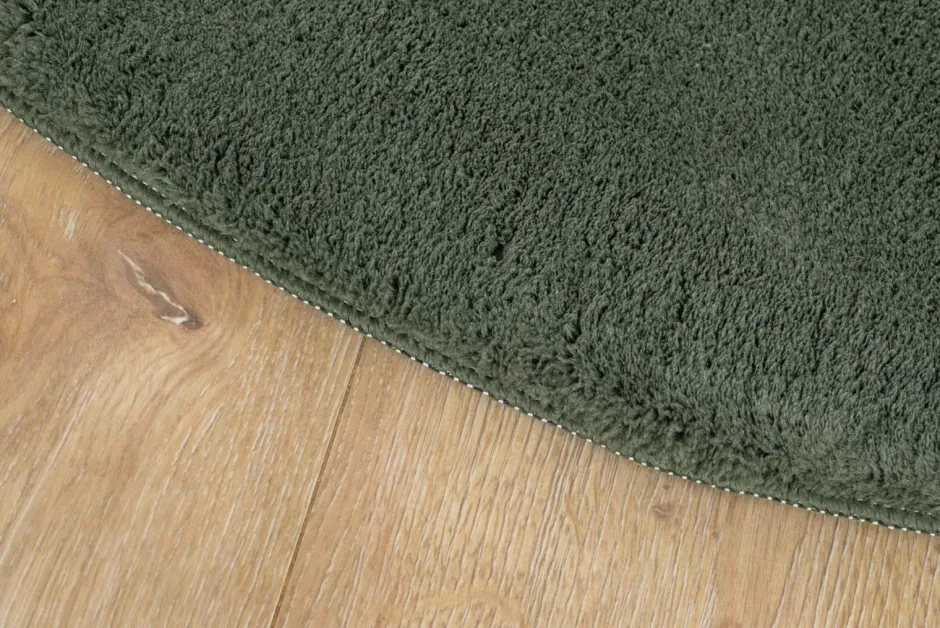 Online KM Home Gulvtæppe Soft Emerald green