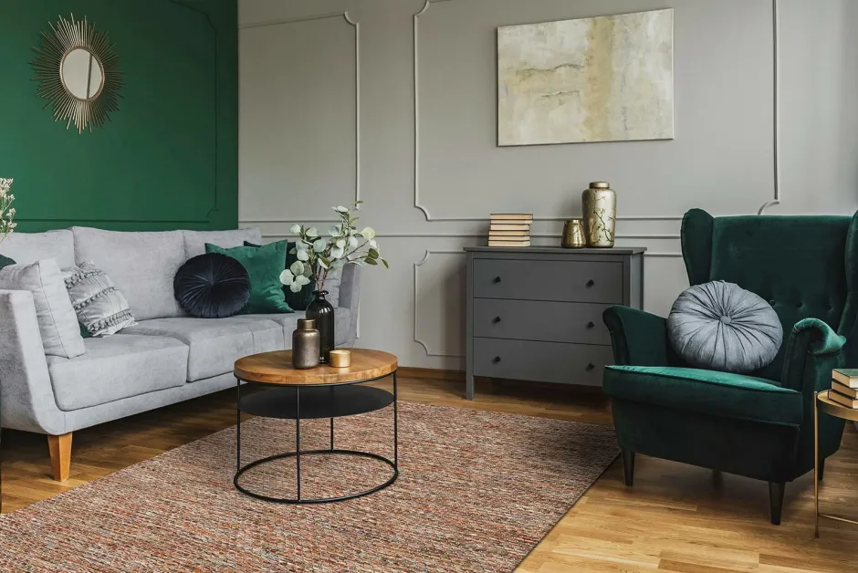 Sale KM Home Uldtæppe Torekov Multi