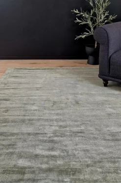 Sale KM Home Viskosetæppe Tribeca Emerald green