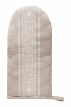 Hot Lexington Icons Bomuld Jacquard Star Mitten Beige/hvid