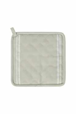 Discount Lexington Icons Org bomuld jacquard stjerne grydelapper Salviegrøn/hvid
