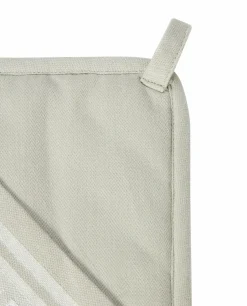 Discount Lexington Icons Org bomuld jacquard stjerne grydelapper Salviegrøn/hvid