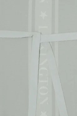 Discount Lexington Ikoner Bomuld Jacquard Stjerneforklæde Salviegrøn/hvid
