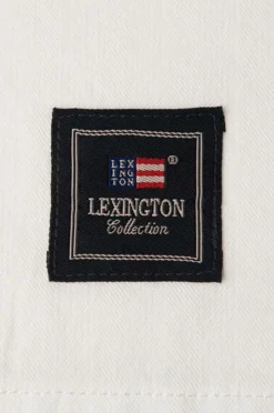 Outlet Lexington Sengekappe Herringbone Bedskirt White
