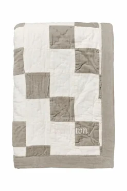Best Lexington Sengetæppe Patchwork, Bomuld Hvid