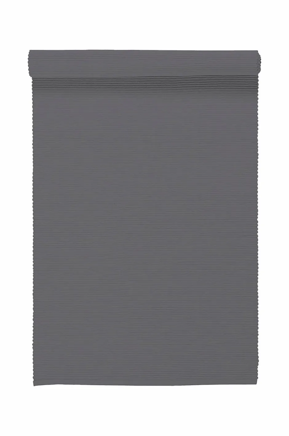 Best Linum Løber Uni 45x150 cm Granite Grey