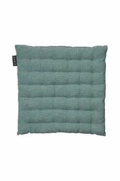 Discount Linum Siddehynde Pepper 40x40 cm Dark Grey Turquoise