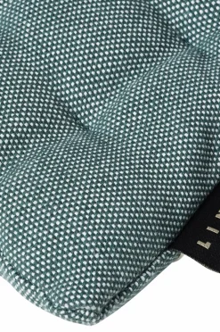 Discount Linum Siddehynde Pepper 40x40 cm Dark Grey Turquoise