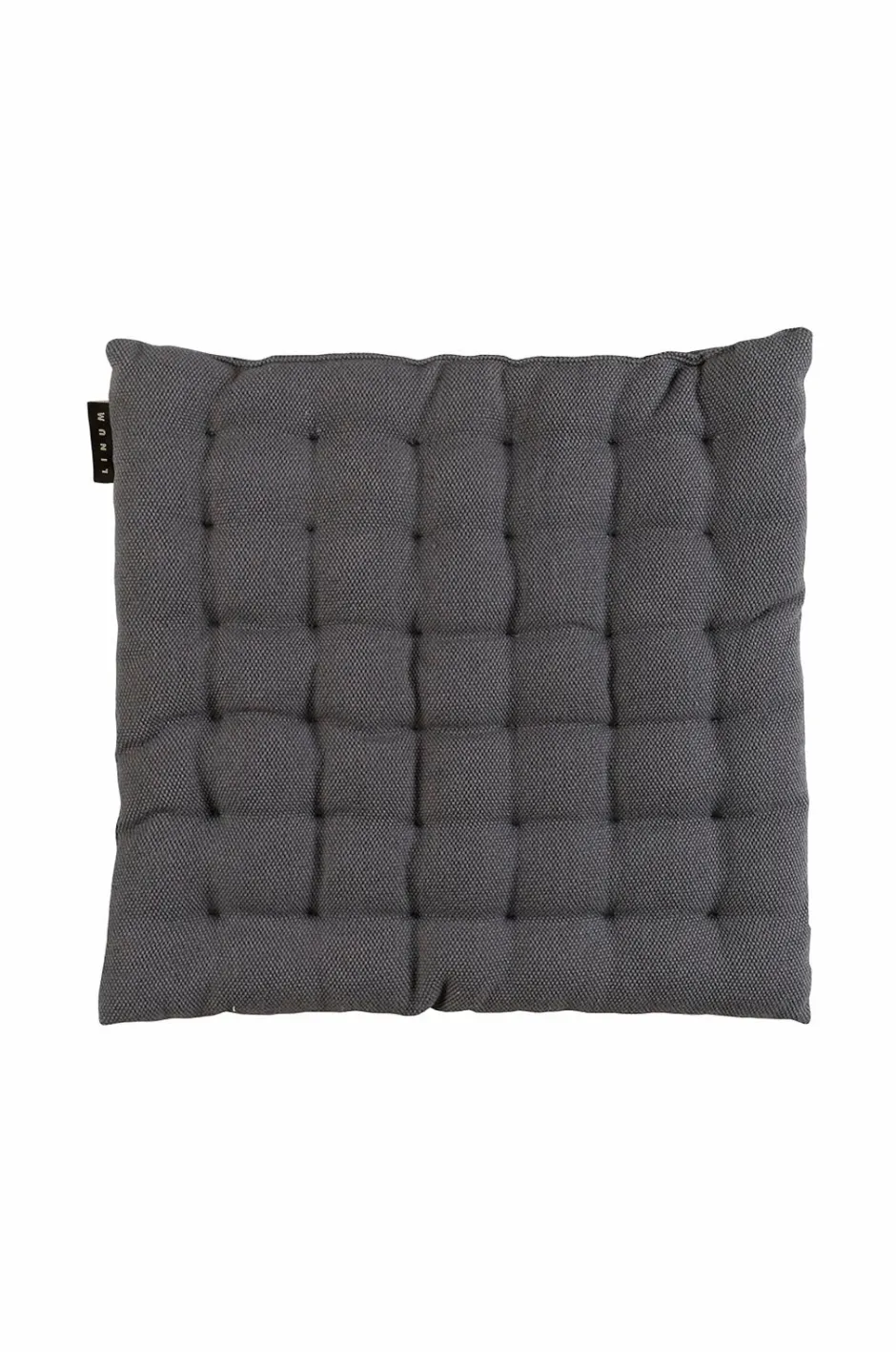 Discount Linum Siddehynde Pepper 40x40 cm Granite Grey