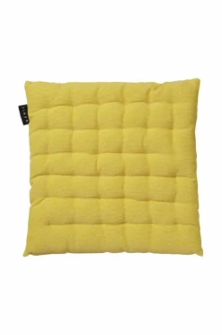 Hot Linum Siddehynde Pepper 40x40 cm Mustard yellow