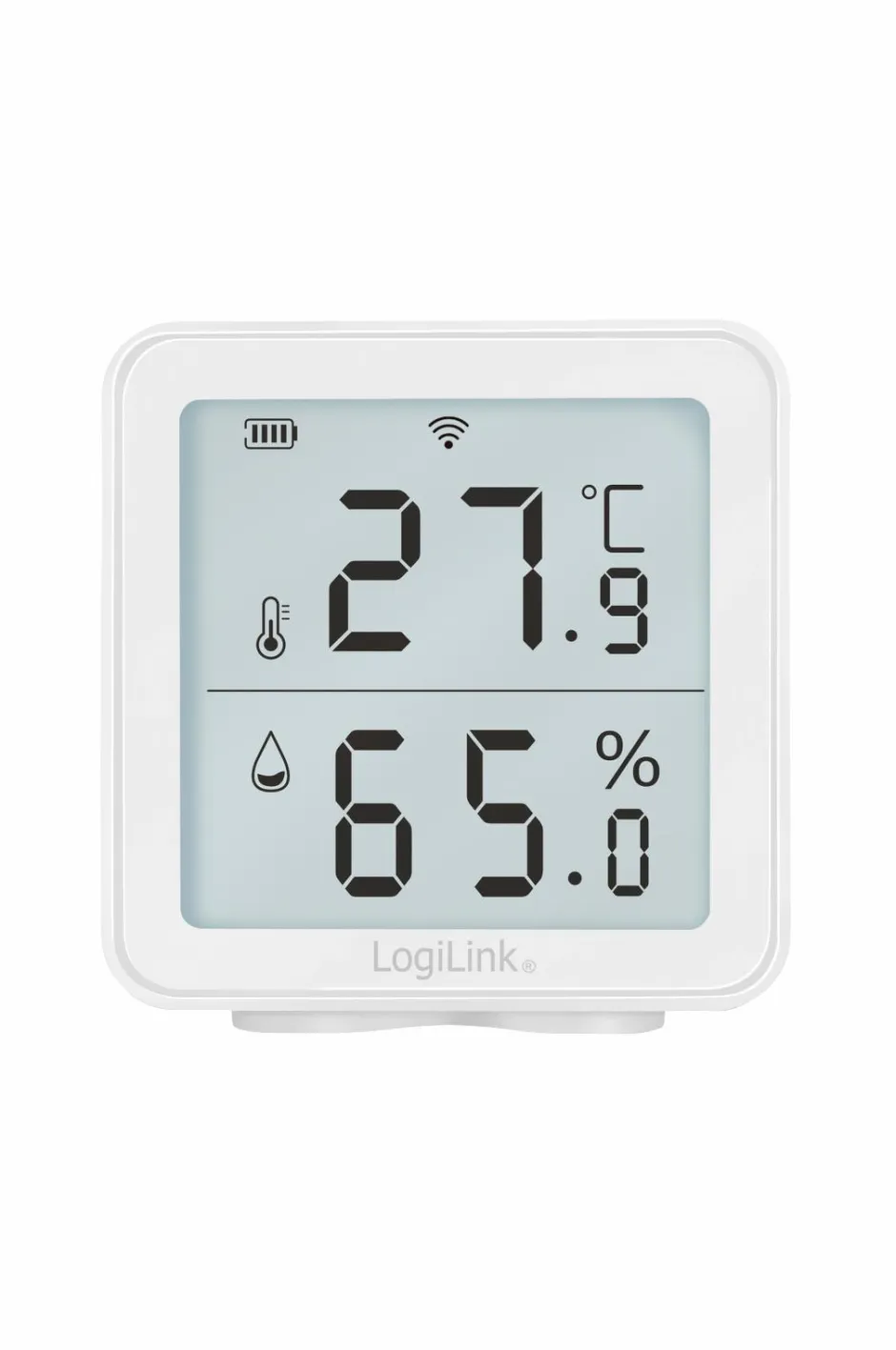 Online LogiLink Smart temperatur- og fugtighedssensor Wifi Tuya No color