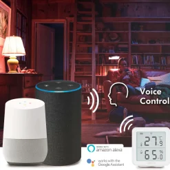 Online LogiLink Smart temperatur- og fugtighedssensor Wifi Tuya No color