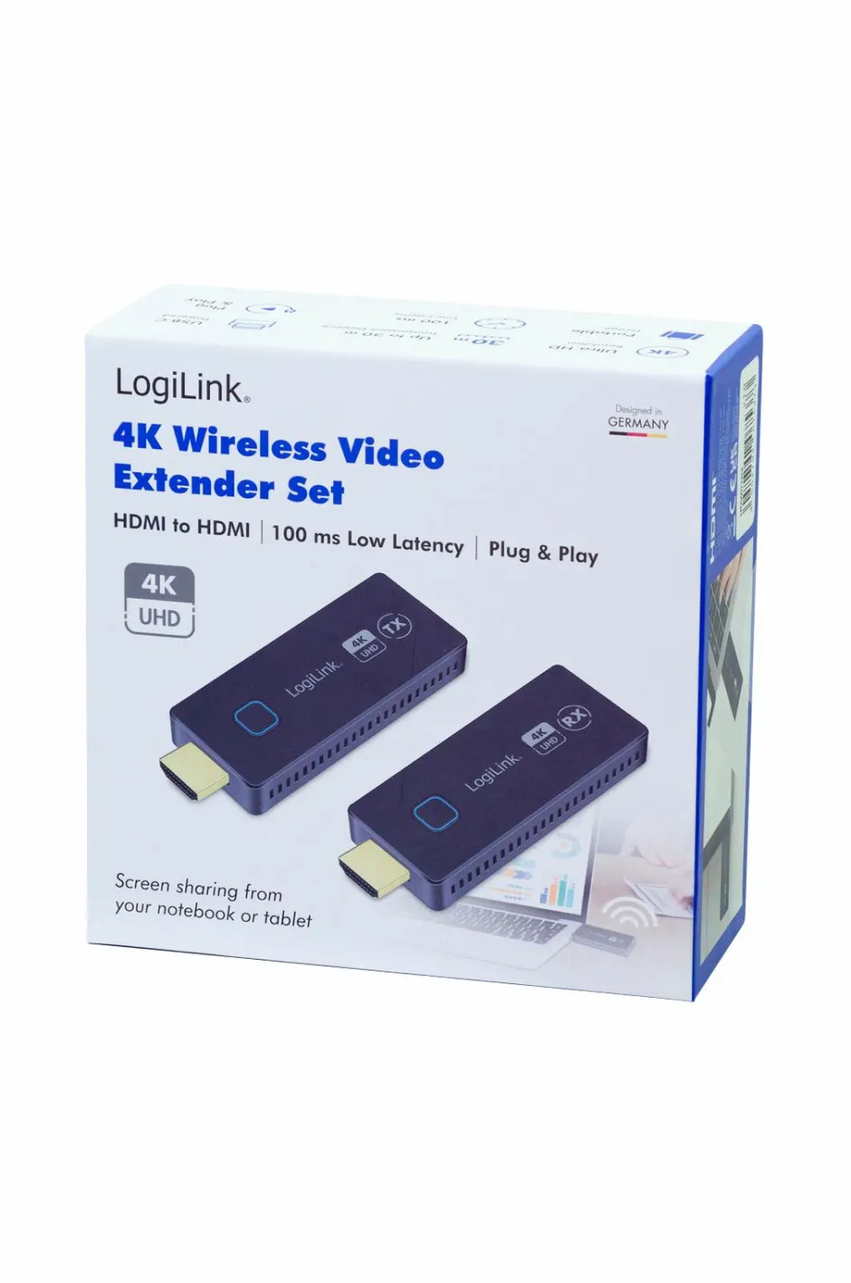 Best LogiLink Trådløs transmission HDMI til HDMI 4k 60hz No color