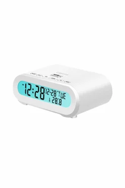 Discount LogiLink Urradio med temperatur/luftfugtighed - USB-C/batteristrøm No color