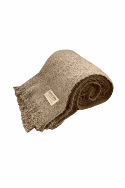 Best Lovely Linen Tæppe Curly i bouclé Almond