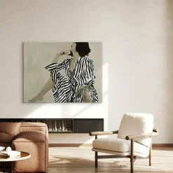 Online Malerifabrikken One Of A Kind / Blandet maleri / 120 X 90 cm Beige