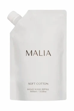 Malia Soft Cotton Hand Wash Refill 1000 ml No Color