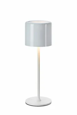 Clearance Markslöjd Genopladelig bordlampe Filo Mat hvid