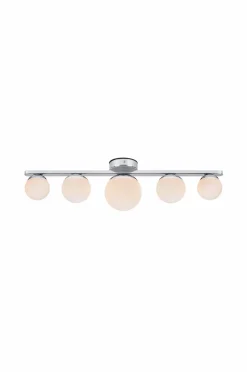 Sale Markslöjd Loftlampe Puro 5L, IP44 Krom/opal