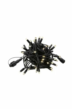 Best Markslöjd Lyskæde CHRISSLINE 50L LED Kold Hvid Ekstra Sort mat sort