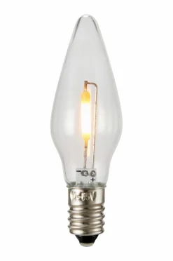 Best Markslöjd Pære Filament 7-P 10-55V 0,5W E10 LED Gennemsigtig