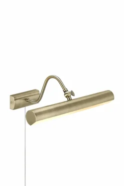 Outlet Markslöjd Væglampe Ciglia Antik messing/klar