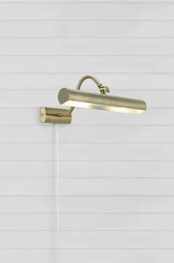 Outlet Markslöjd Væglampe Ciglia Antik messing/klar