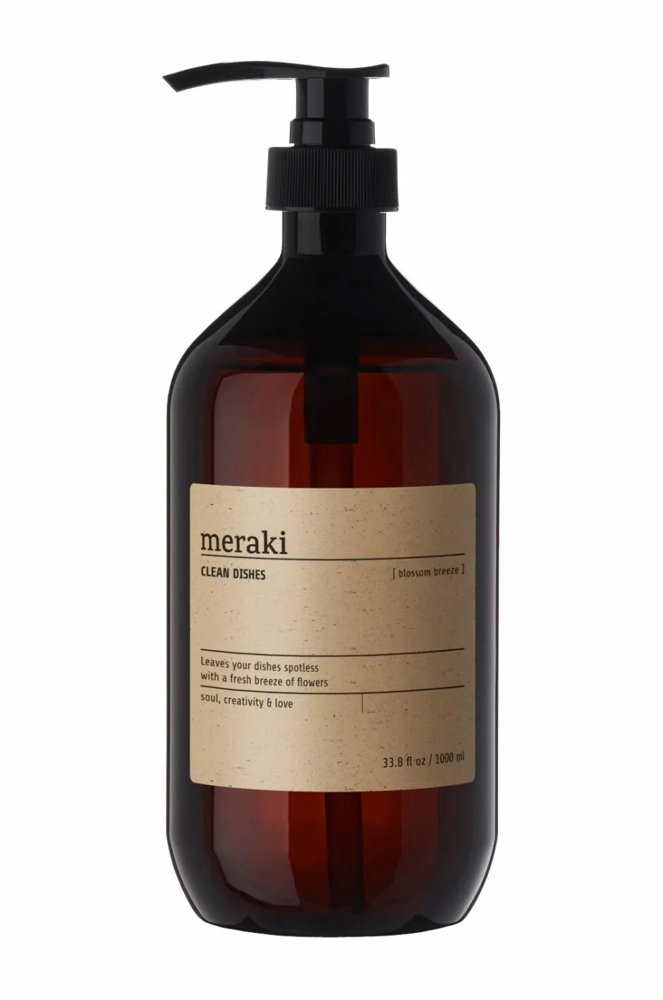 Best Meraki Blossom Breeze Dish Soap 1000Ml Brun