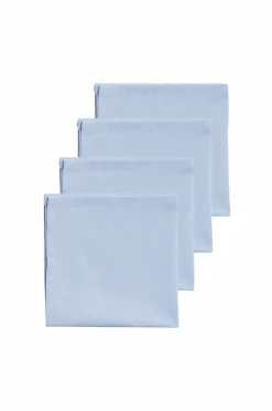 Midnatt Serviet sæt Josefin 4 stk Light Blue