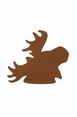 Outlet MiLLE W NORDISK DESIGN Grydeunderlag elg Cognac