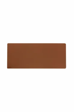 Clearance MiLLE W NORDISK DESIGN Skrivebordsunderlag 70x30cm Cognac