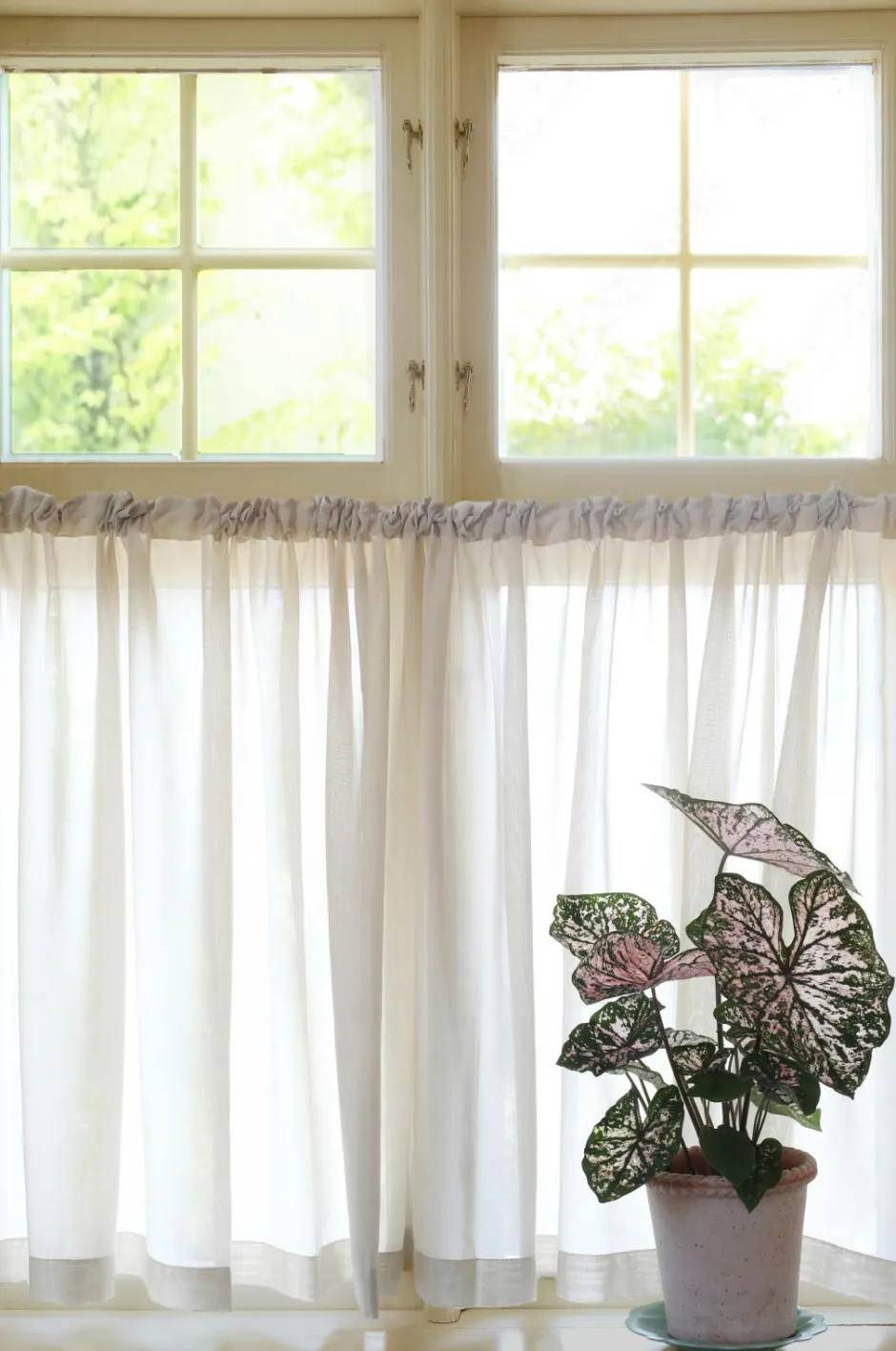 Outlet Mimou Cafégardin Grace dobbelt bredde Natural beige