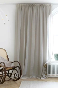 Clearance Mimou Gardin Kelly, hørlærred, dobbelt bredde Ljus natur