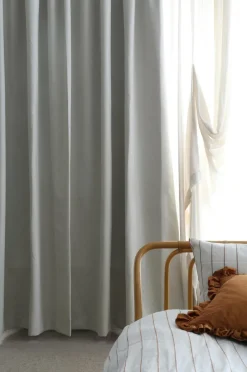 Online Mimou Hotelgardin Black Out dobbelt bredde Grå