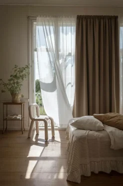 Best Mimou Mørklæggende hotelgardin - dobbelt bredde Walnut