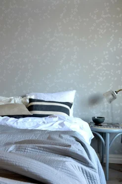Outlet Mimou Sengetæppe Milano dobbelt Lysegrå