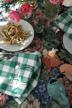 Clearance Mimou Tehåndklæde Plate Green