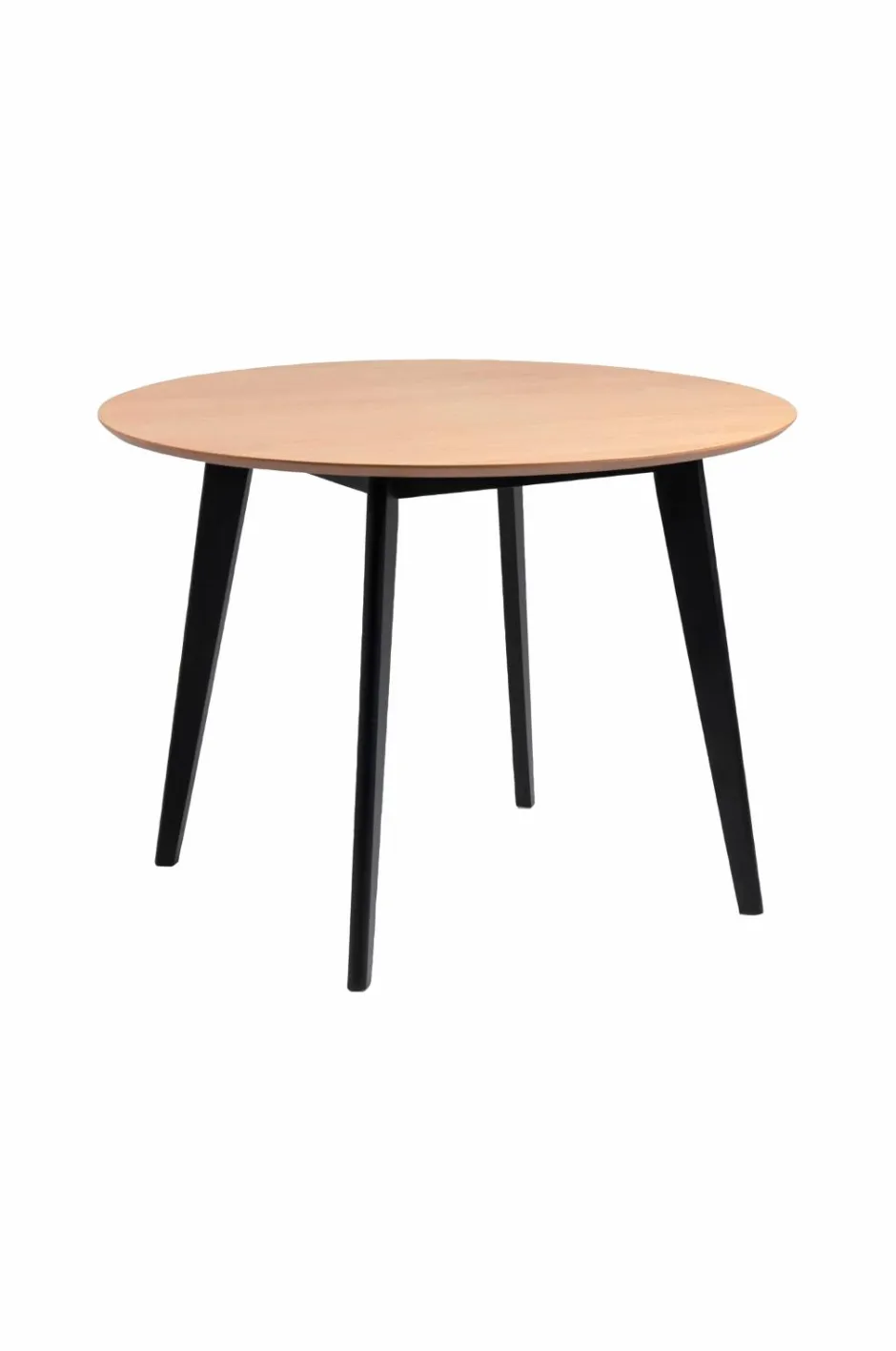 Best NORDFORM Roxby spisebordssæt med bord og 4 stole, 105x105x76 cm eg 40885 / sort