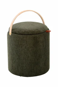 Online Nordic Furniture Group Puf med opbevaring Lykke Grøn