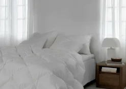 Outlet Norsk Dun Dyne 90 % gåsedun Varm Hvid
