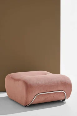 Pastill Archie puf Pink fløjlsbukser