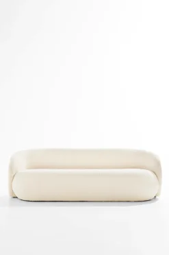 Online Pastill Bloom sofa 3 pers Cremet hvid