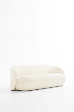 Online Pastill Bloom sofa 3 pers Cremet hvid