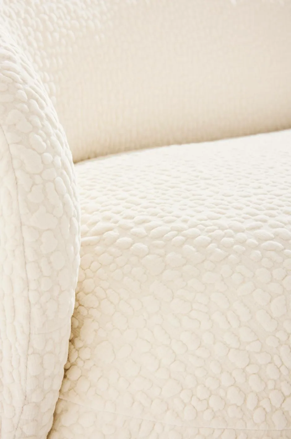 Online Pastill Bloom sofa 3 pers Cremet hvid
