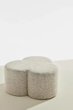 Hot Pastill Bodhi puf i bouclé ø 70 cm Greige